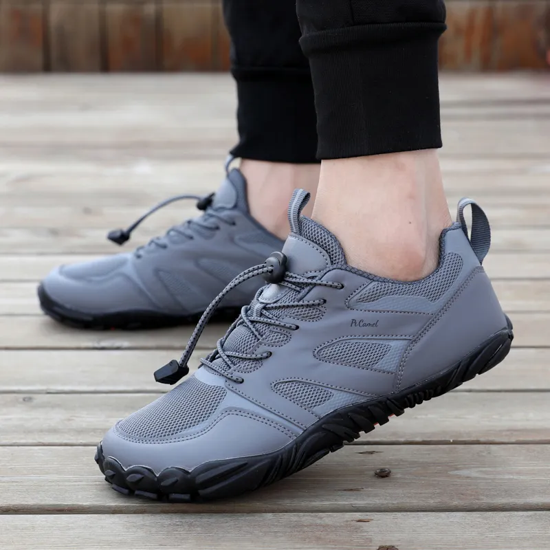 PROTECTCAMEL Slip Resistant, Abrasion Resistant, Lightweight Low Top Hiking Shoes Unisex-13
