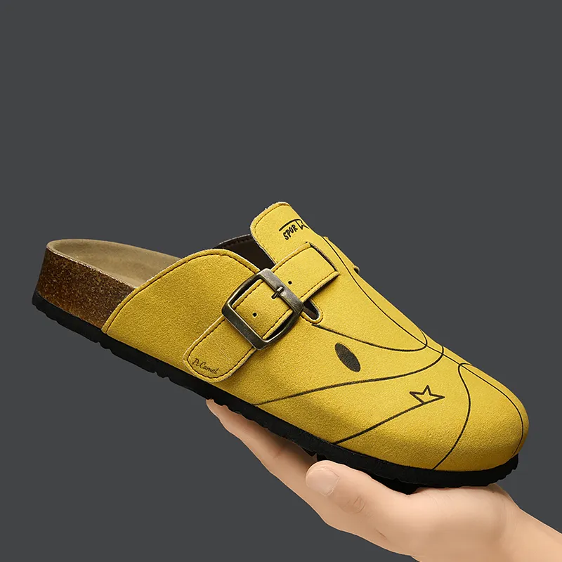 PROTECTCAMEL Abrasion Resistant Slip Resistant Closed Toe Slippers Men's-10