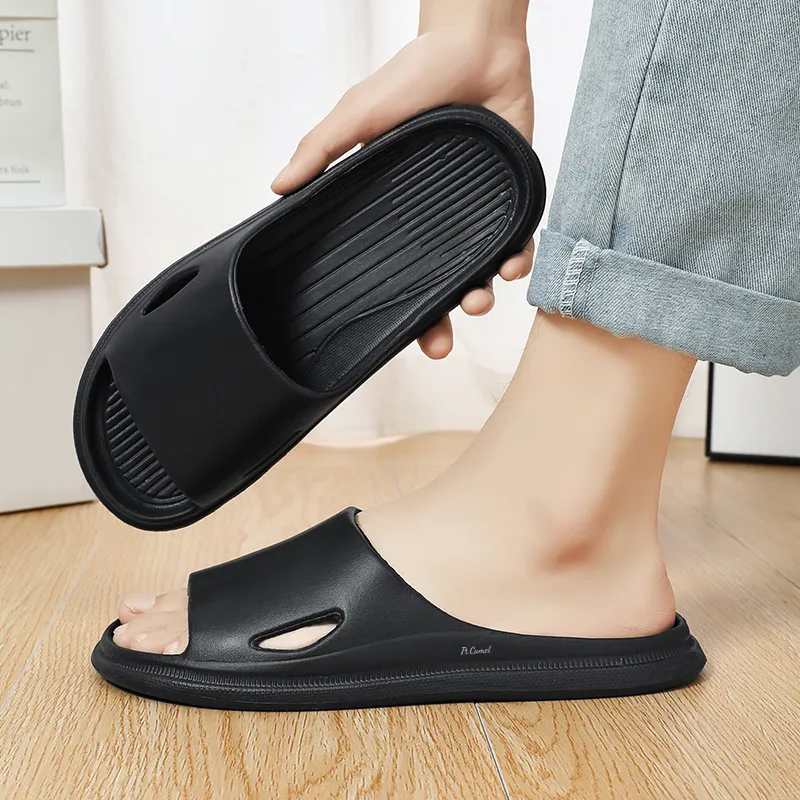PROTECTCAMEL Slip Resistant Abrasion Resistant Slide Slippers Unisex-4