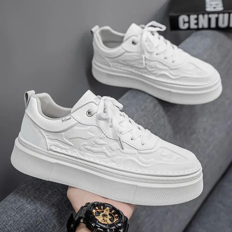 PROTECTCAMEL Slip Resistant, Abrasion Resistant, Lightweight Low Top Skateboard Shoes Men's-6