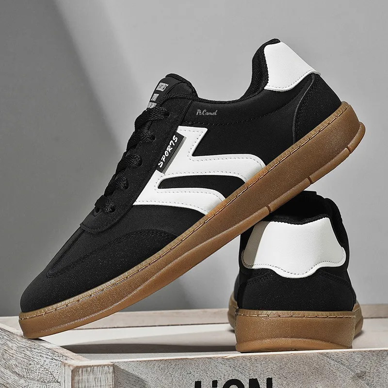 PROTECTCAMEL Slip Resistant, Abrasion Resistant, Lightweight Low Top Skateboard Shoes Men's-2