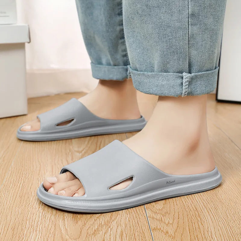 PROTECTCAMEL Slip Resistant Abrasion Resistant Slide Slippers Unisex-9