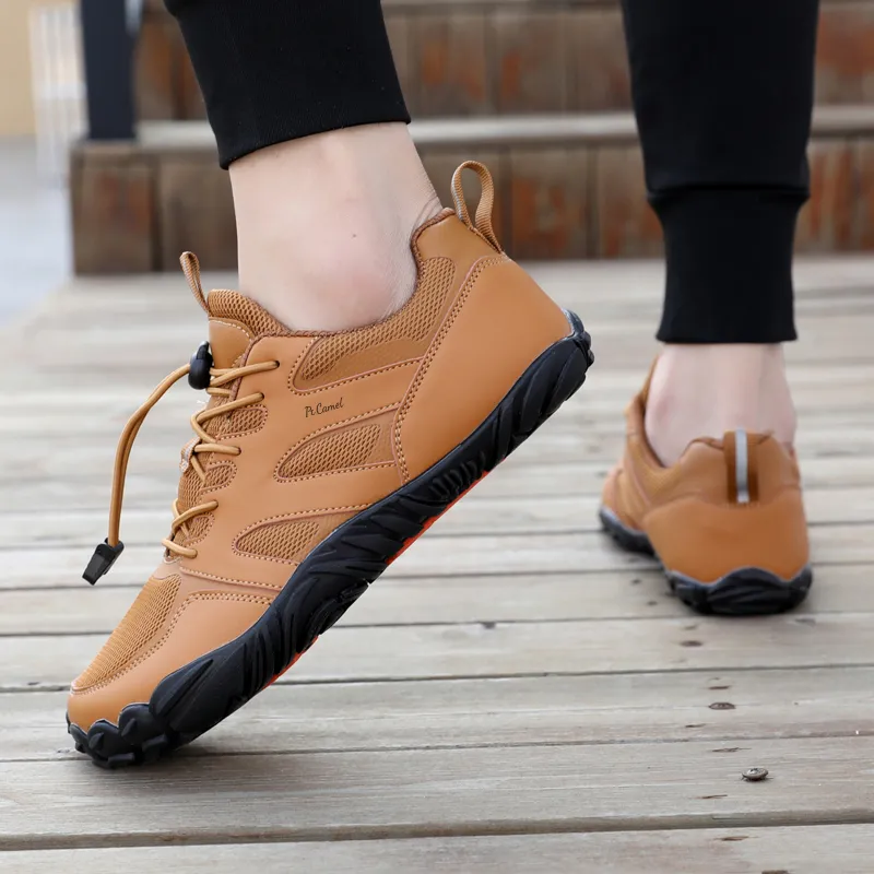 PROTECTCAMEL Slip Resistant, Abrasion Resistant, Lightweight Low Top Hiking Shoes Unisex-4
