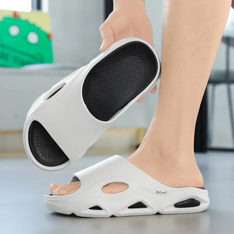 PROTECTCAMEL Slip Resistant Abrasion Resistant Massage Slide Slippers Men's-7