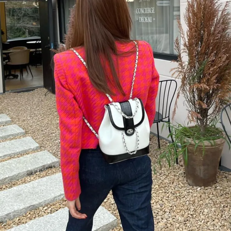 YOUR NAME PU Backpack Regular Women's Multicolor-4