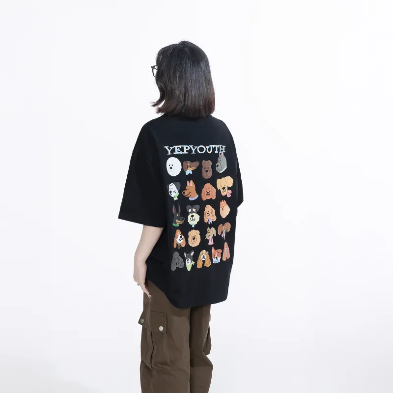 YEP T-Shirts Women's Black-5
