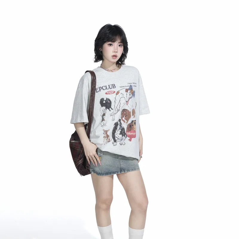 YEP T Shirt Women's Heather Gray-3