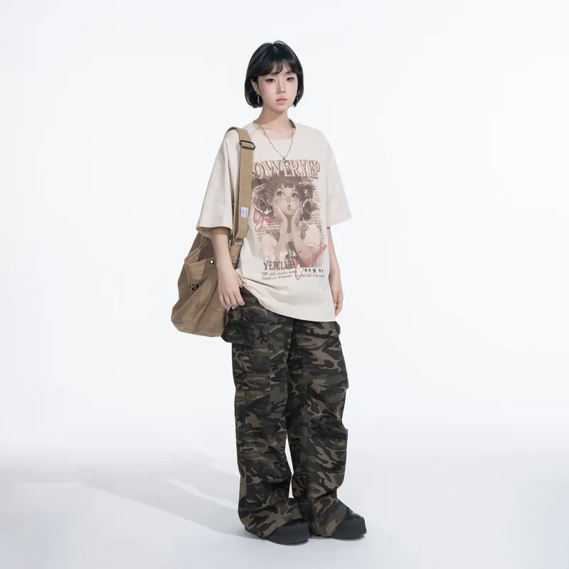 YEP T-Shirts Women's Apricot-6