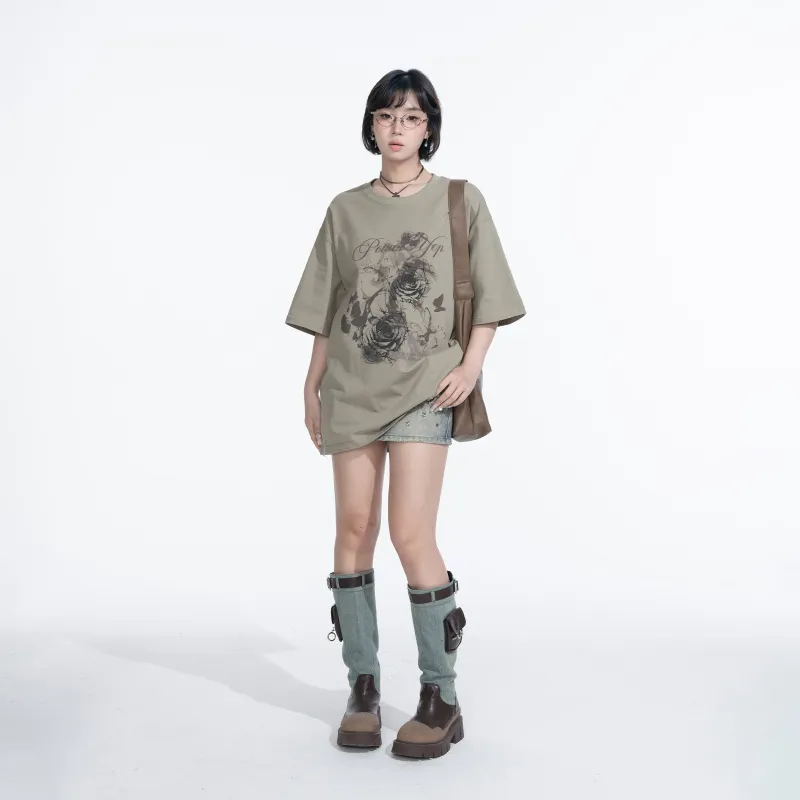 YEP T Shirt Women's Avocado Green-5