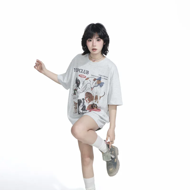 YEP T Shirt Women's Heather Gray-5