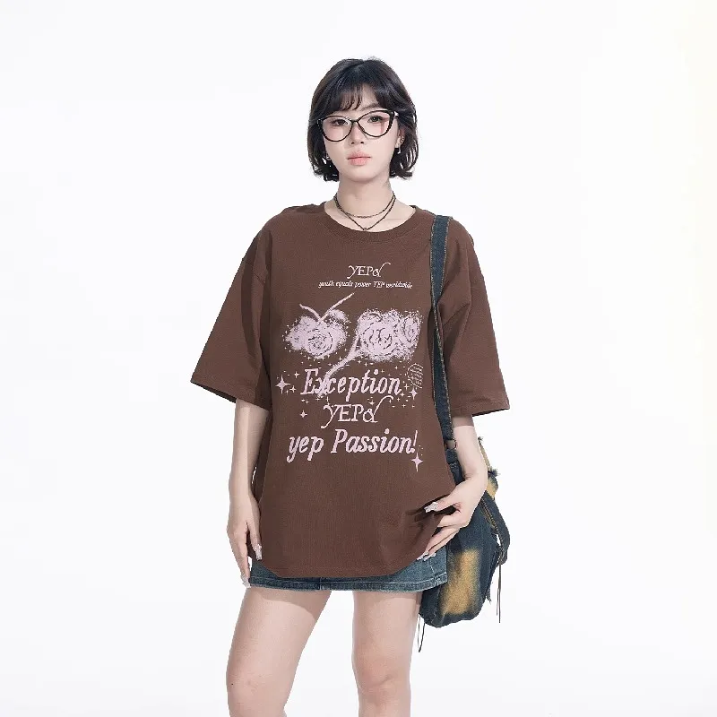 YEP T-Shirts Women's Coffee-2