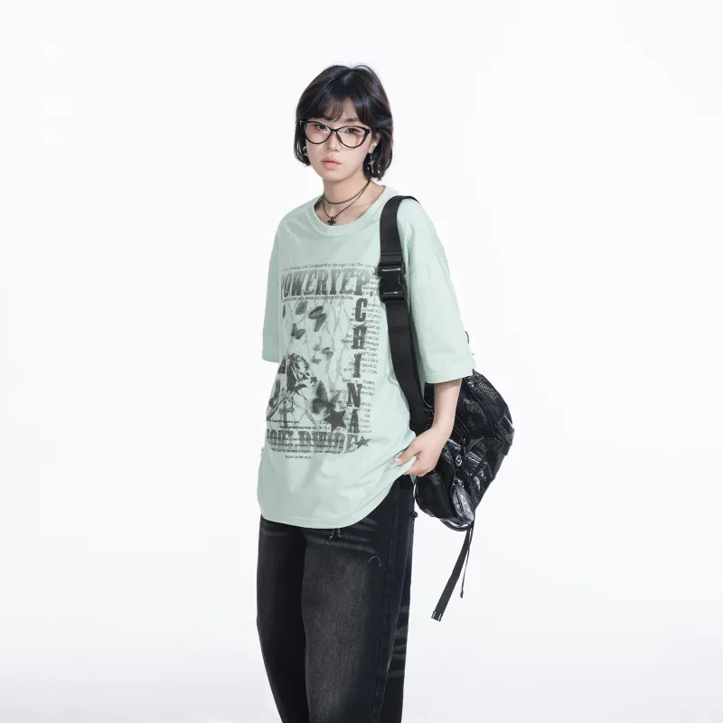 YEP T-Shirts Women's Mint Green-3