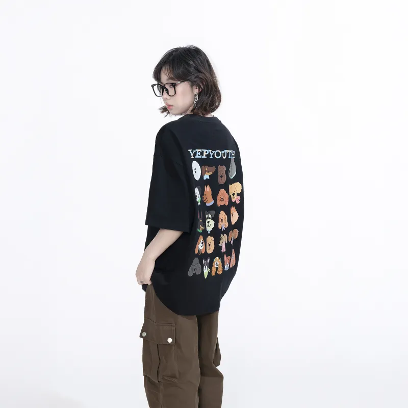 YEP T-Shirts Women's Black-2