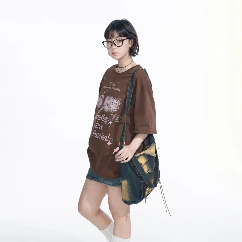 YEP T-Shirts Women's Coffee-4