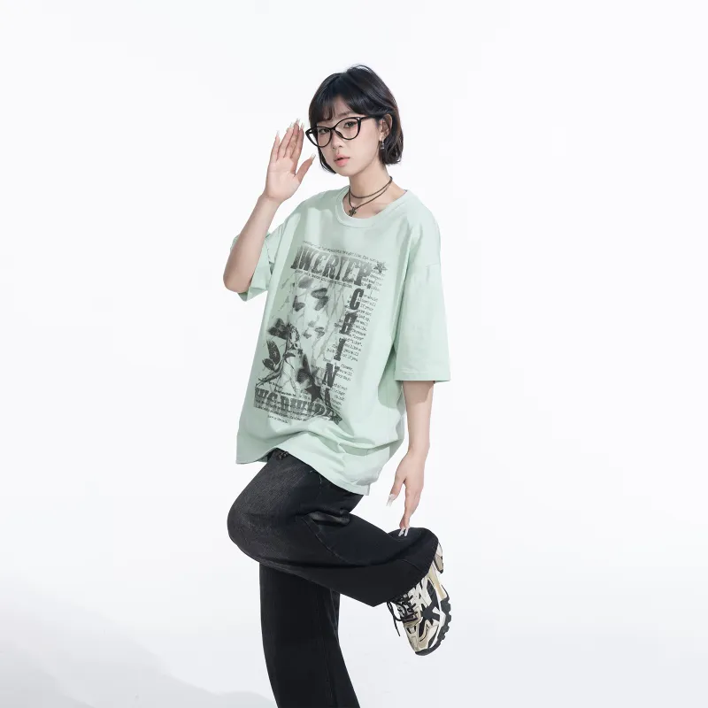 YEP T-Shirts Women's Mint Green-2