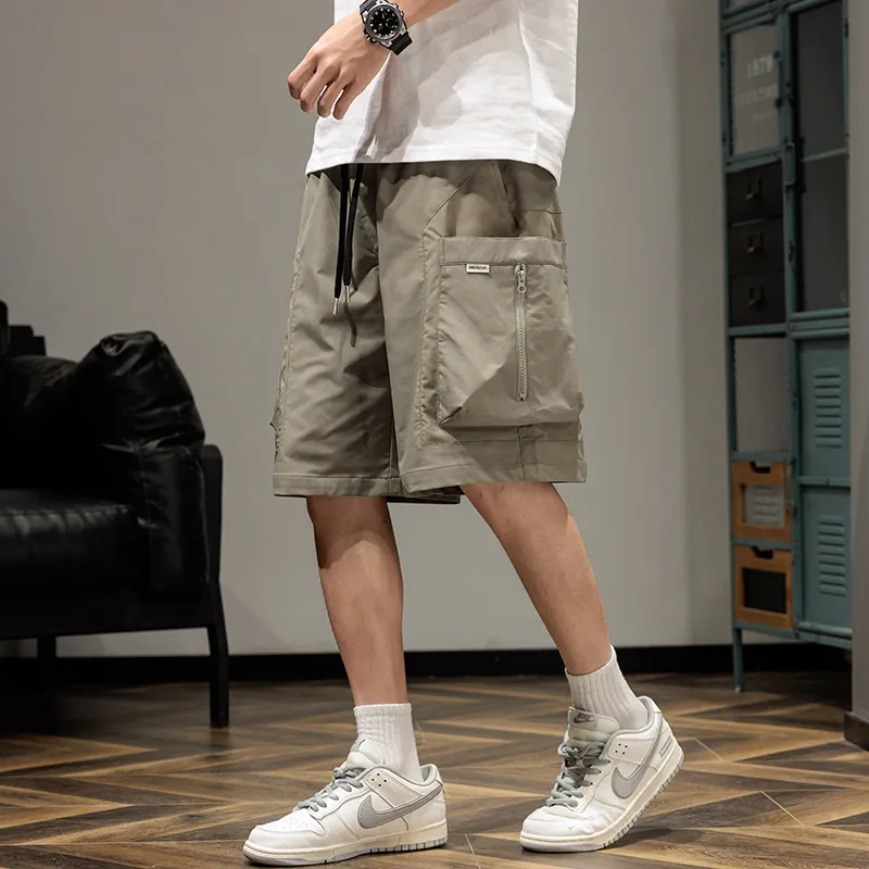 LISENPOK Cargo Shorts Men-5