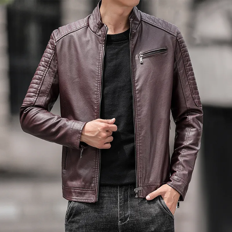LISENPOK Leather Jackets Unisex-6