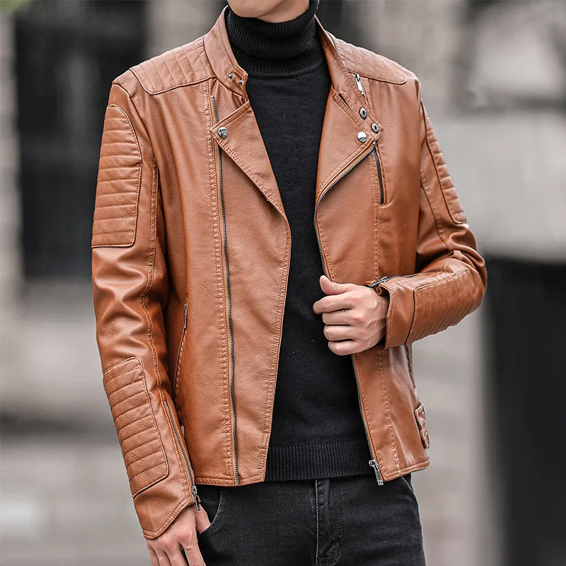 LISENPOK Leather Jackets Unisex-8