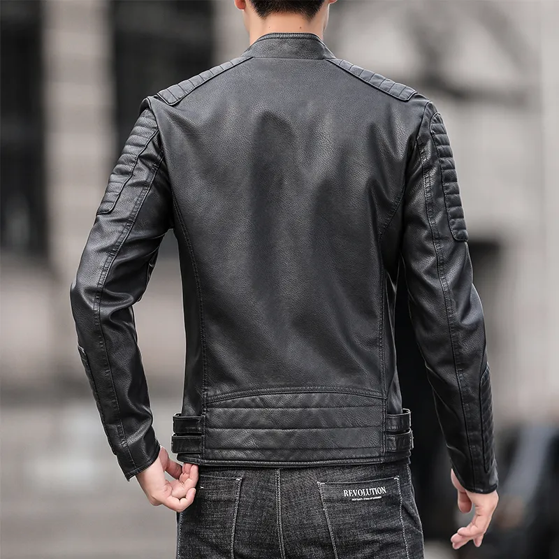 LISENPOK Leather Jackets Unisex-3