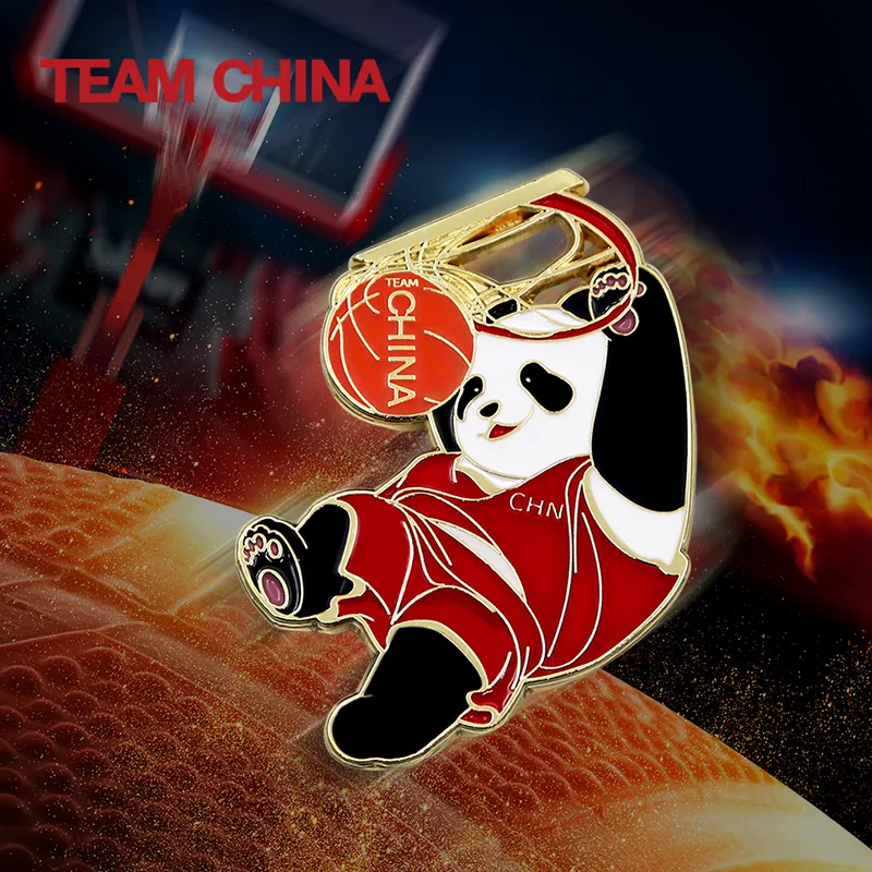 TEAM CHINA 2023 FIBA Basketball World Cup Commemoration Badge IP Merch-2