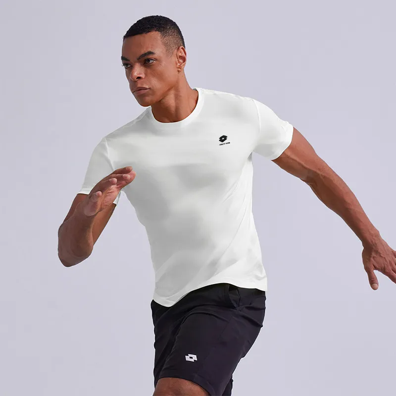 LOTTO Drop Shoulder Sleeve T Shirt Men's-12