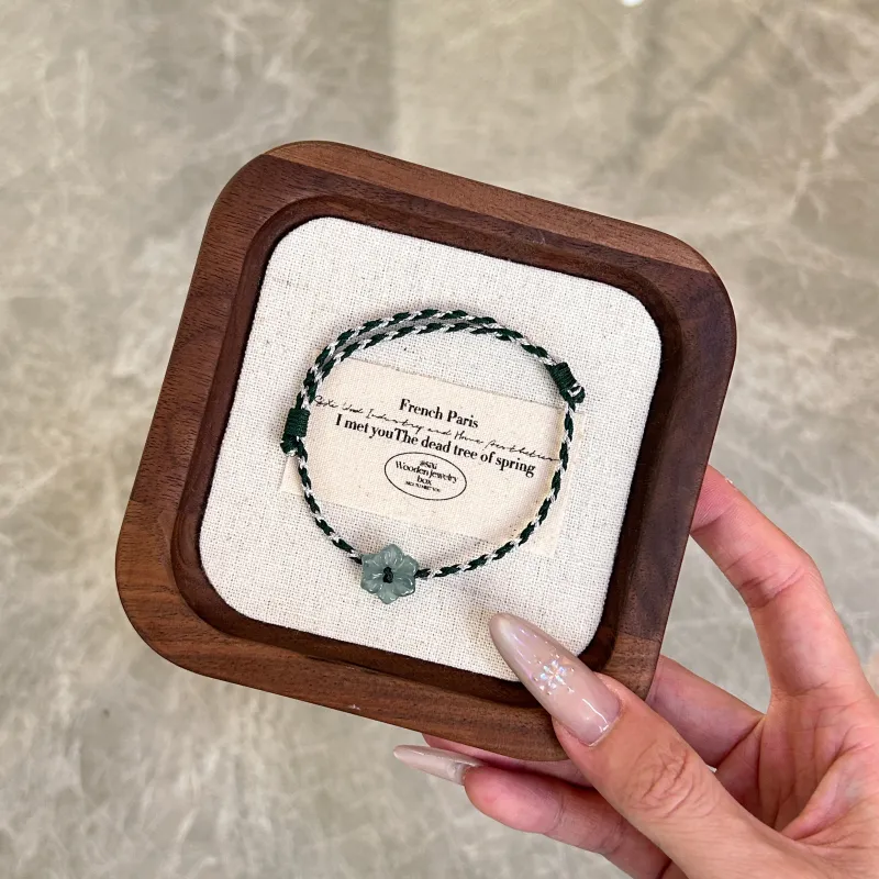 QIXIANG Glutinous Jade Bracelets Unisex-6