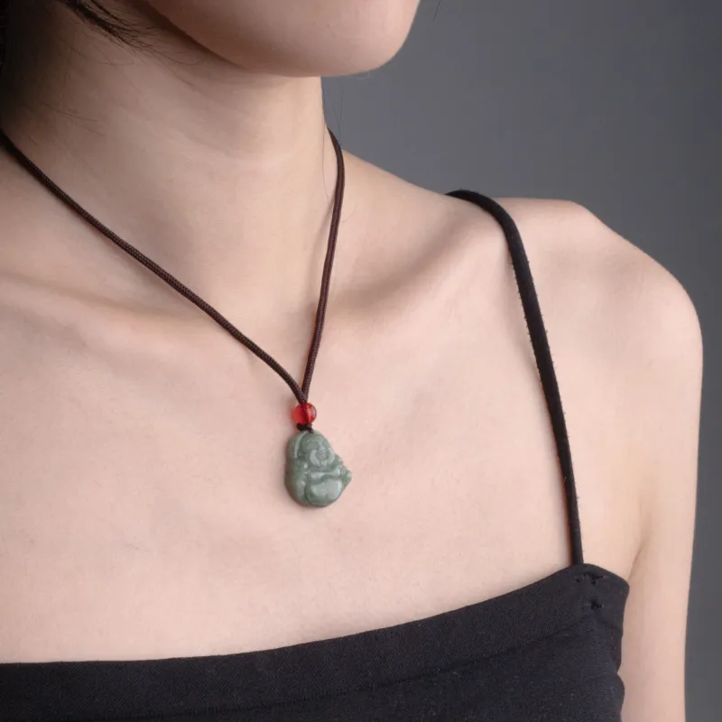 QIXIANG Bean Type Necklaces Unisex-3