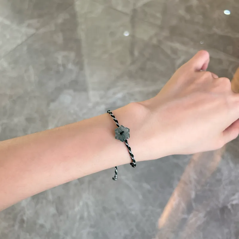 QIXIANG Glutinous Jade Bracelets Unisex-7
