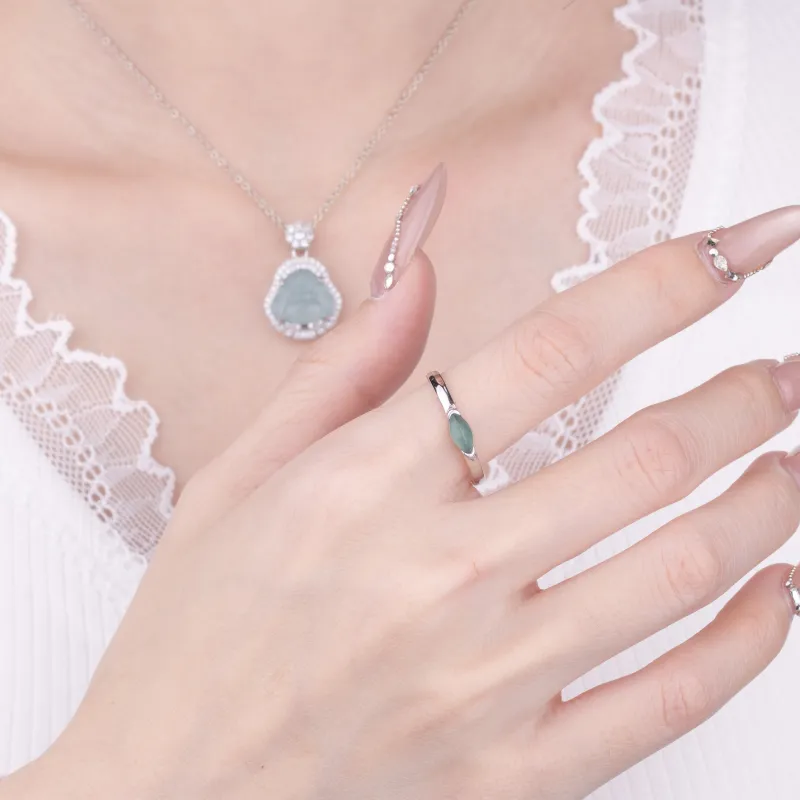 QIXIANG Ice Glutinous Rings Unisex-2