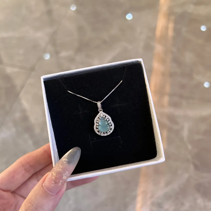 QIXIANG Ice Glutinous Necklaces Women's-2