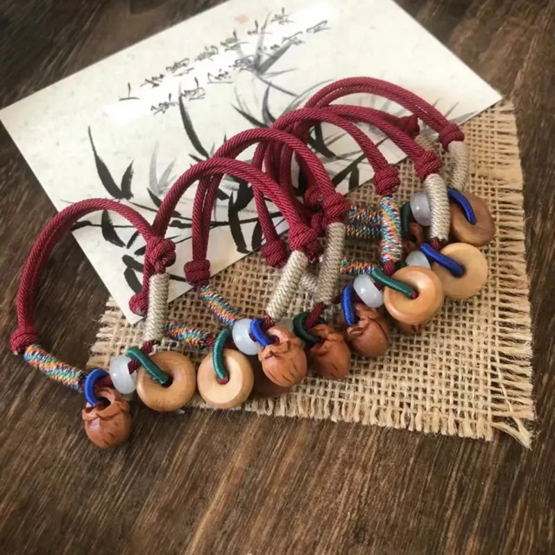 QIXIANG Peachwood Bracelets Unisex-4