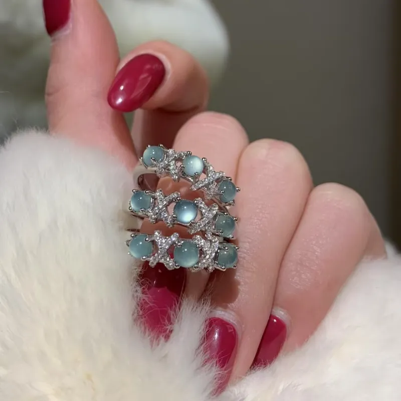 QIXIANG Ice Glutinous Rings Women's-5