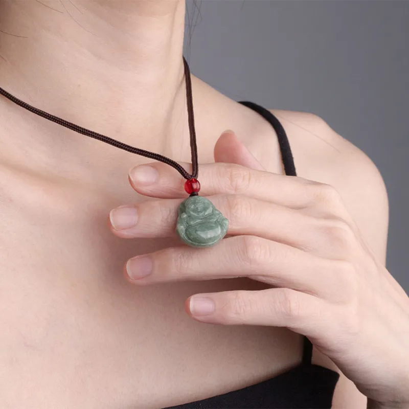QIXIANG Bean Type Necklaces Unisex-2