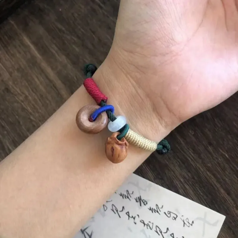 QIXIANG Peachwood Bracelets Unisex-6