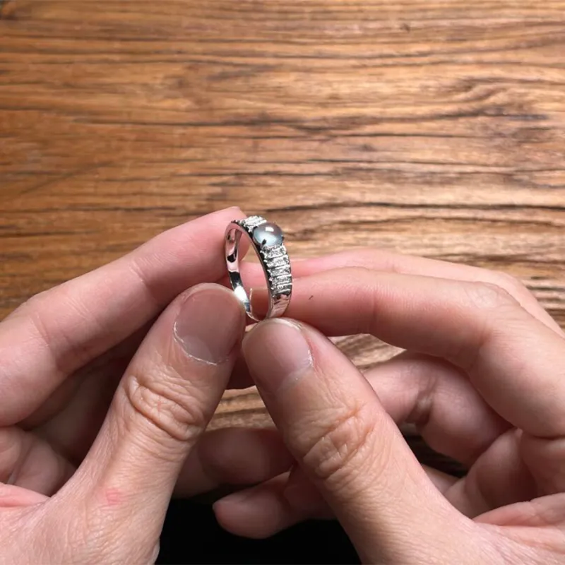 QIXIANG Ice Glutinous Rings Unisex-3