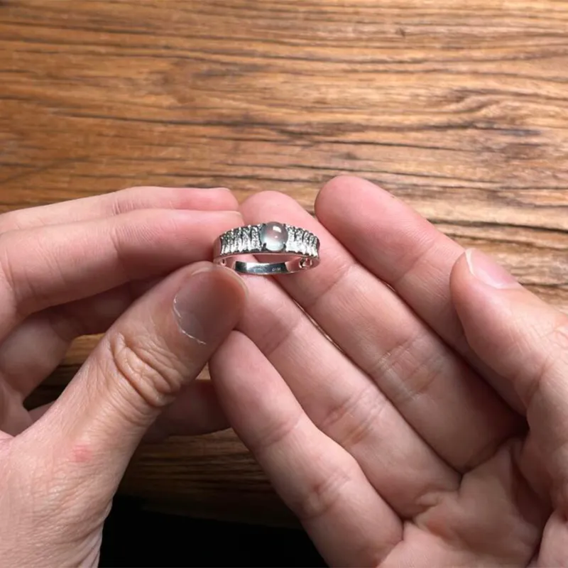 QIXIANG Ice Glutinous Rings Unisex-2