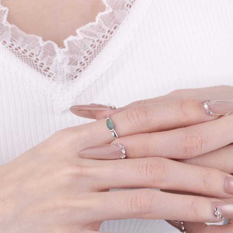 QIXIANG Ice Glutinous Rings Unisex-1