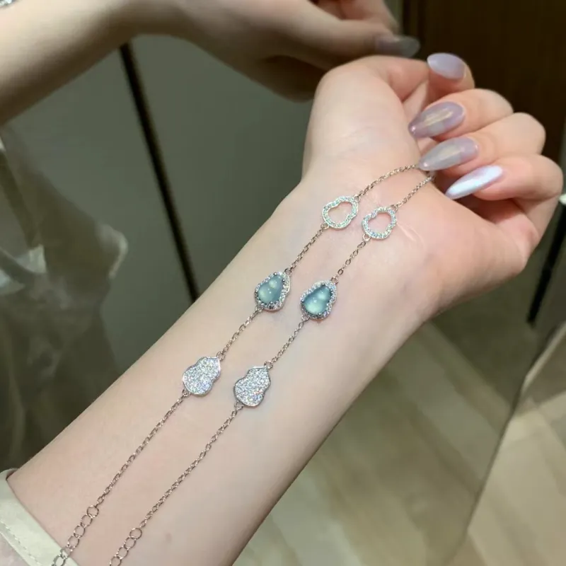 QIXIANG Ice Glutinous Jadeite Bracelets Women's-3