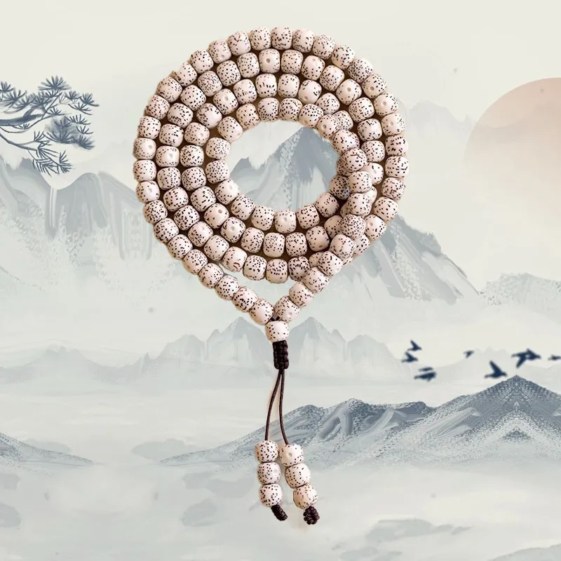 QIXIANG Star Moon Bodhi Seeds Bracelets Unisex-4
