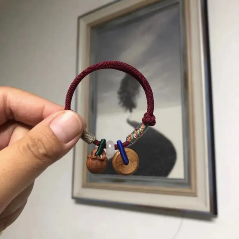QIXIANG Peachwood Bracelets Unisex-2