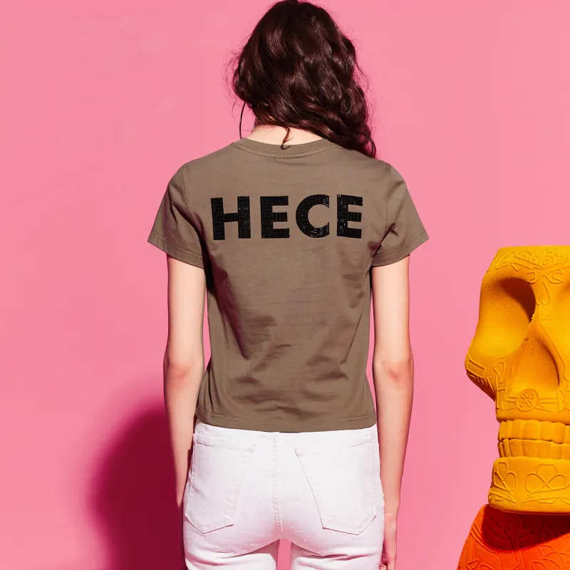 TCH Regular T Shirt Women's Coffee-2