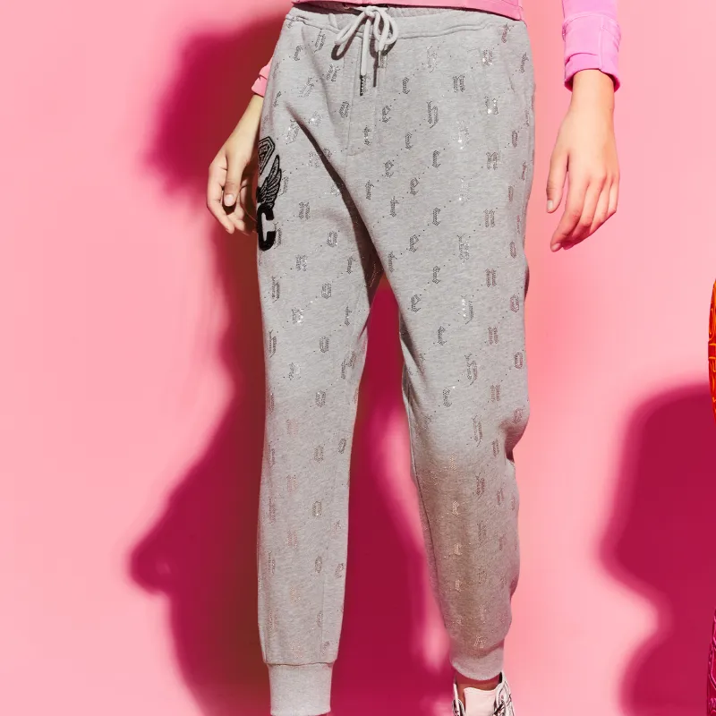 TCH FW23 Casual Pants Unisex Light Gray-3