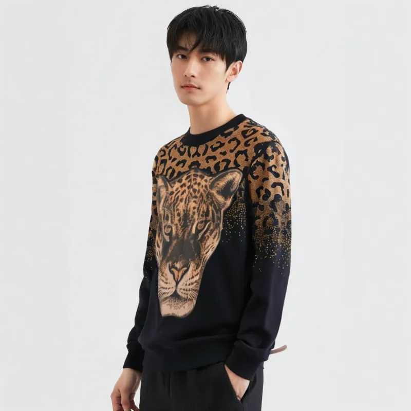 TCH Sweatshirt Unisex Black Base Gold Logo-4