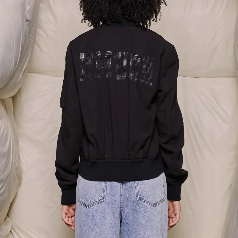 TCH Jackets Unisex Black With Silver Logo-4