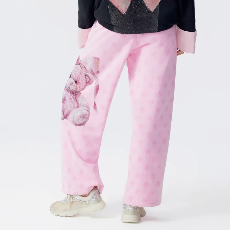 TCH Casual Pants Women's Pink-3