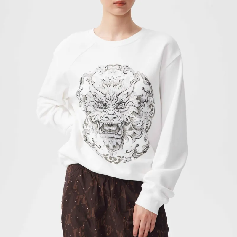 TCH Sweatshirts Unisex White-4
