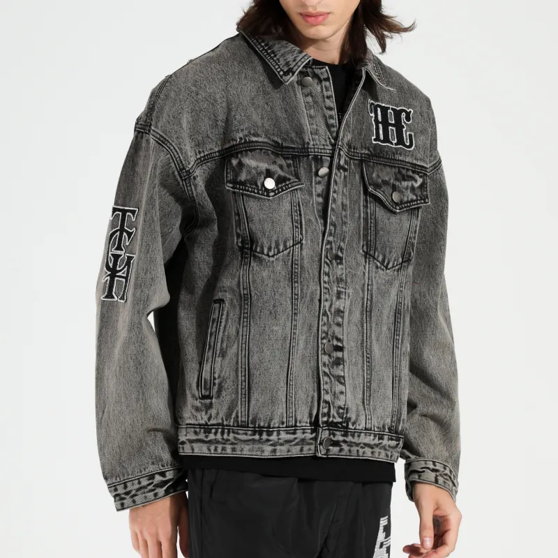TCH Denim Jackets Unisex-3