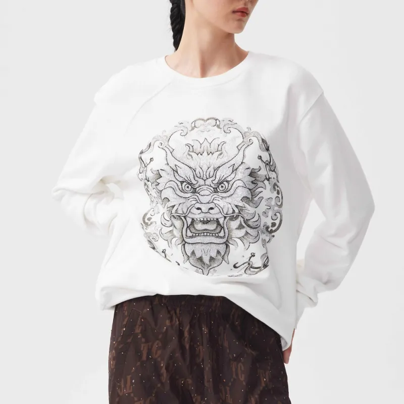 TCH Sweatshirts Unisex White-6