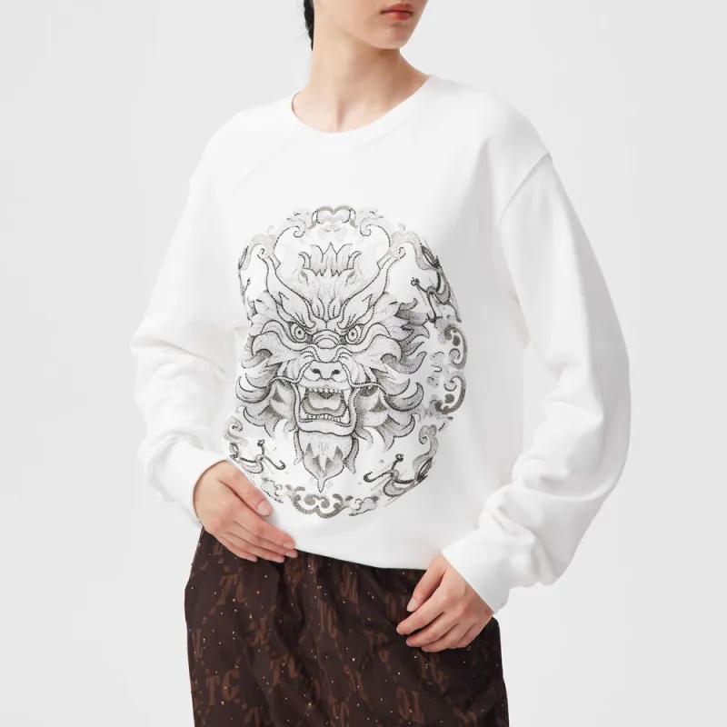 TCH Sweatshirts Unisex White-2