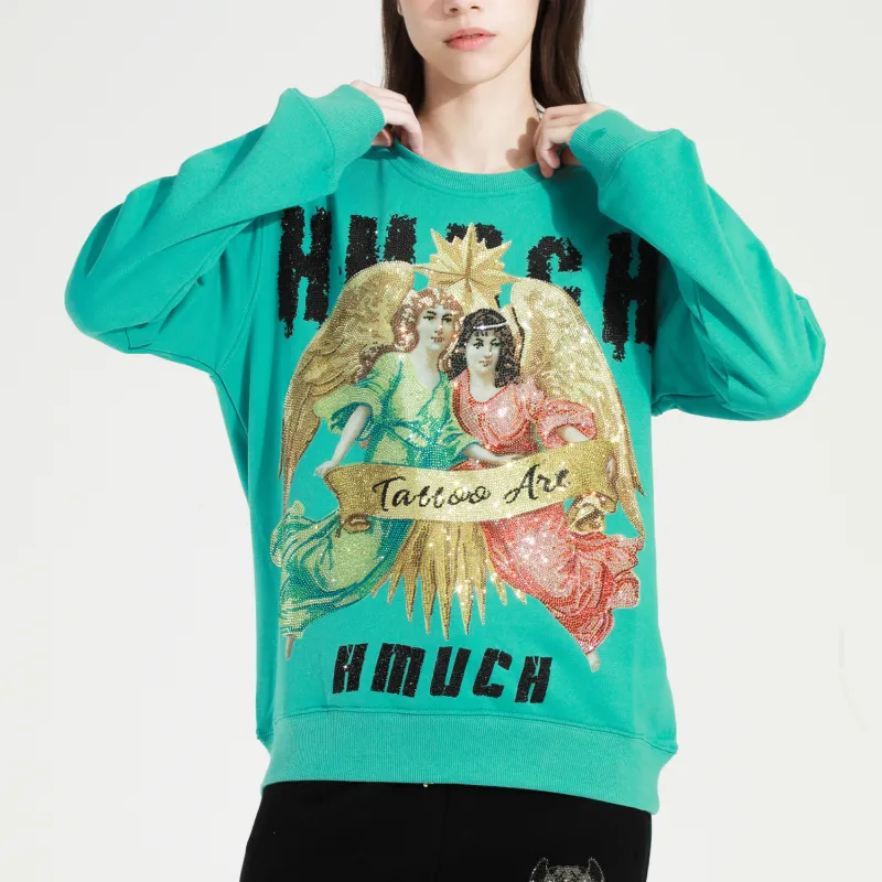 TCH Sweatshirts Unisex Army Green-2